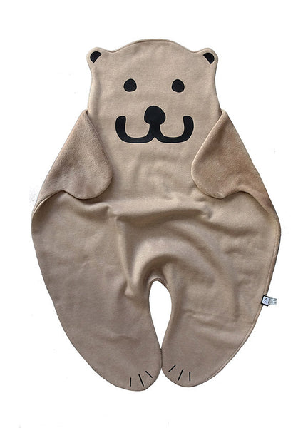 Cuddly and comfy plaid Brom the bear